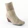 bottines compensées beige mode femme automne hiver vue 1