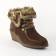 bottines compensées marron mode femme automne hiver vue 1