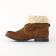 bottines fourrées marron mode femme automne hiver vue 3