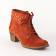 bottines orange mode femme automne hiver vue 1