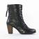 bottines talon noir mode femme automne hiver vue 2