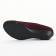escarpins compensées rouge bordeaux mode femme automne hiver vue 5