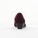 escarpins compensées rouge bordeaux mode femme automne hiver vue 7