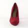 escarpins rouge mode femme automne hiver vue 6