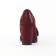 low boots rouge bordeaux mode femme automne hiver vue 7