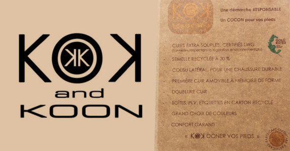 chaussures ecoresponsable Kok and Koon